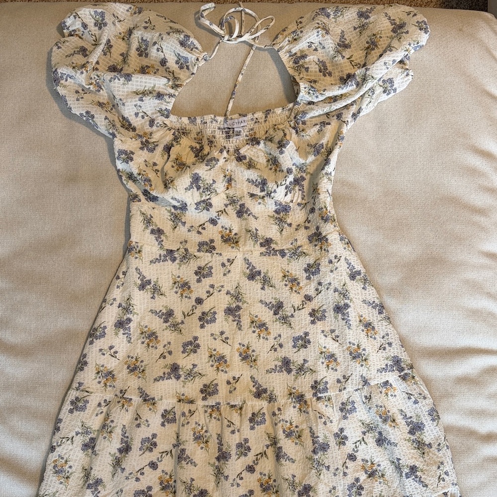 Lucy Paris Floral Smocked Top